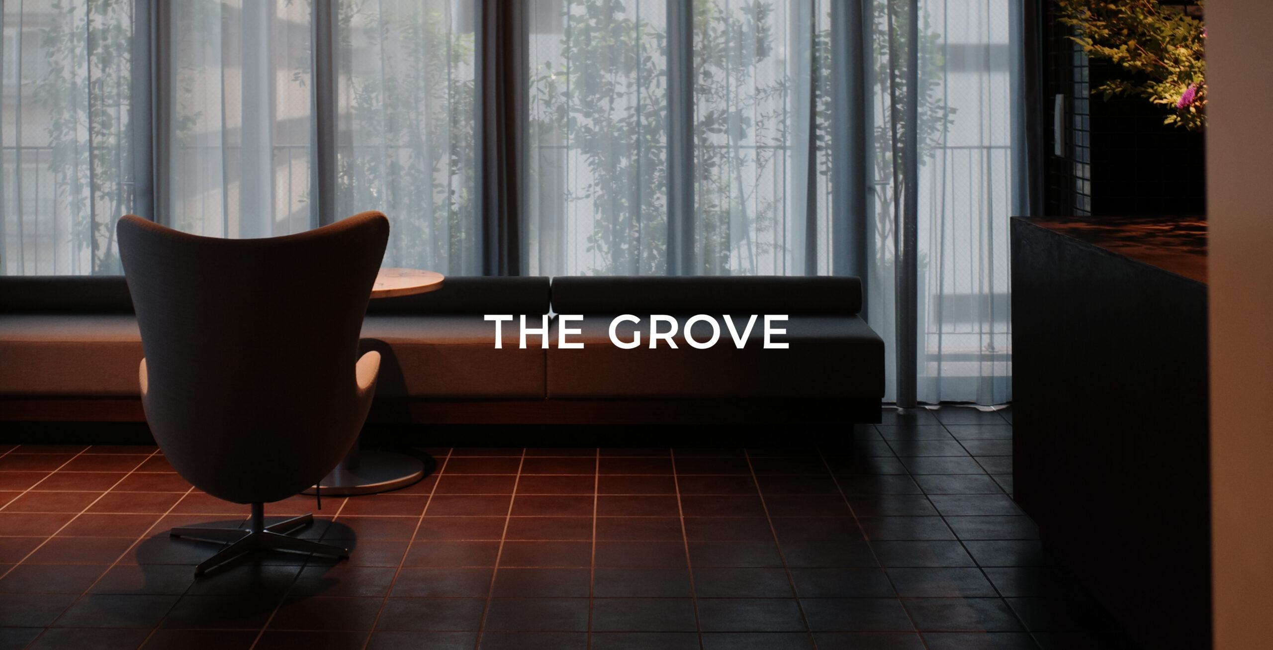 THE GROVE ムービー / サイン計画